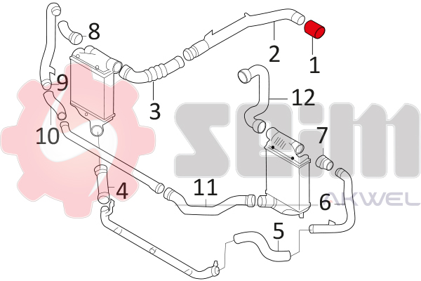 Durites turbo 981078