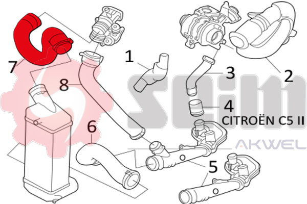 Durites turbo 981145