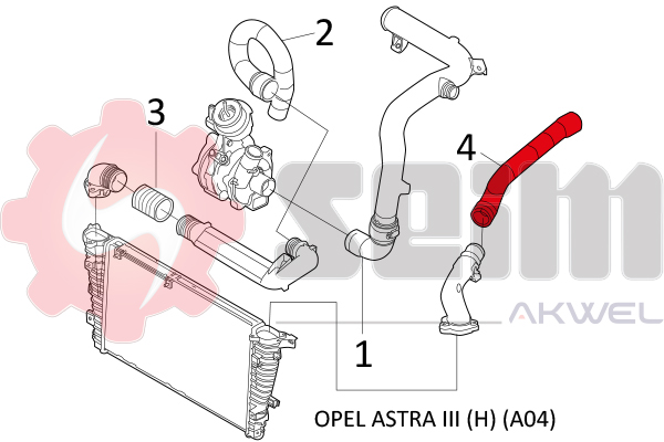 Durites turbo 981465