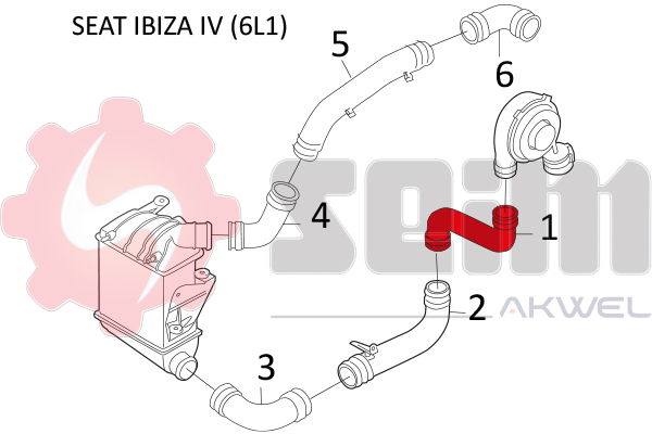 Durites turbo 981606