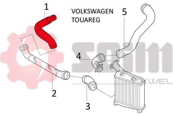 Durites turbo 981656