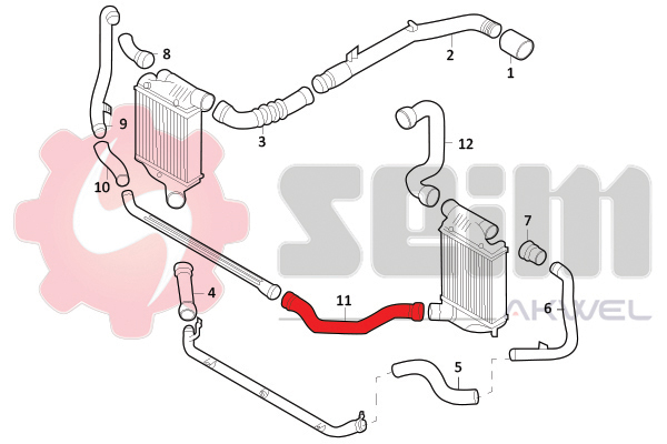 Durites turbo 981694