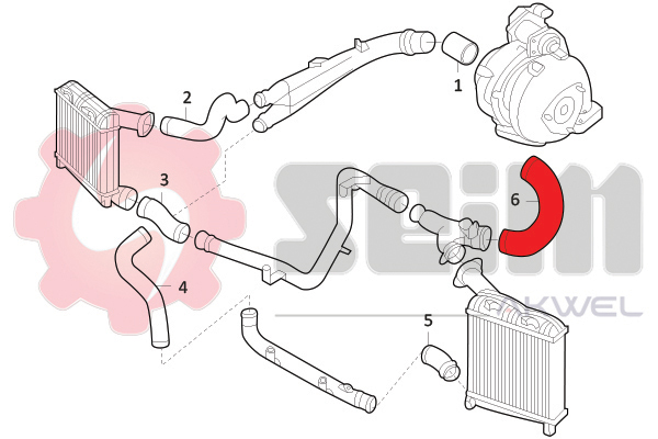 Durites turbo 981706