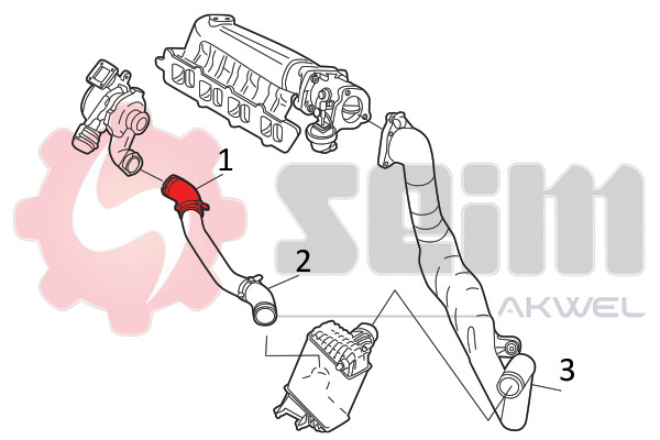 Durites turbo 981777