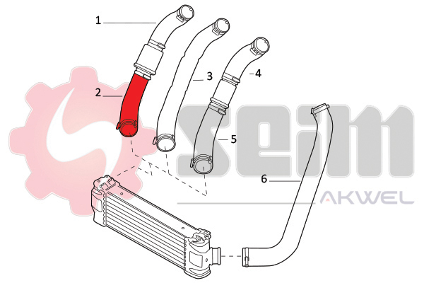 Durites turbo 981810