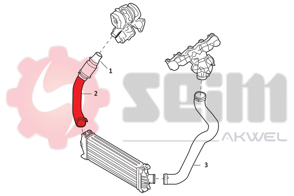 Durites turbo 981813