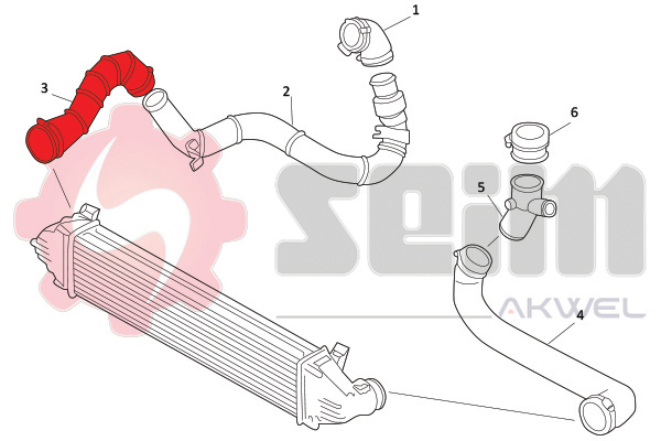 Durites turbo 981825