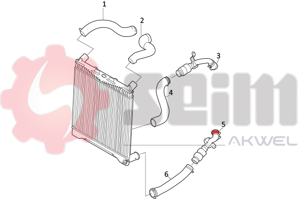 Durites turbo 981834