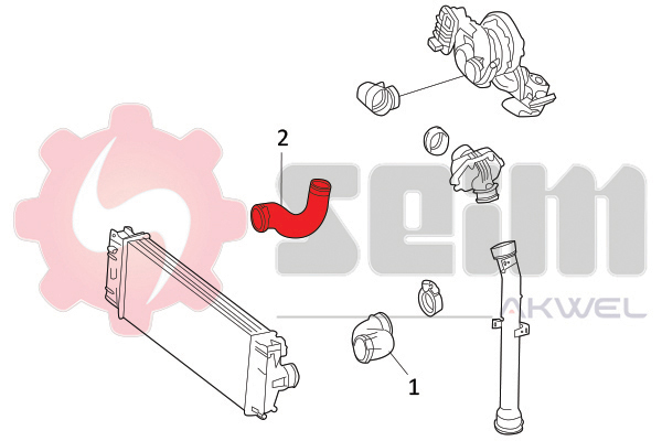 Durites turbo 981845