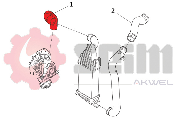 Durites turbo 981886