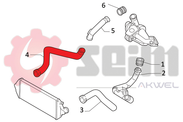 Durites turbo 981900