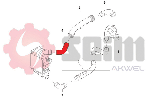 Durites turbo 981921