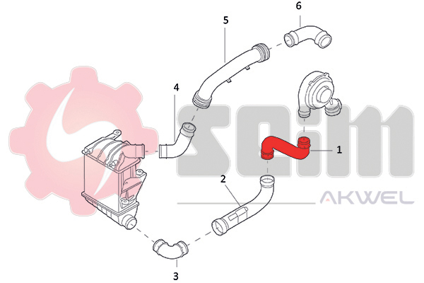 Durites turbo 981924