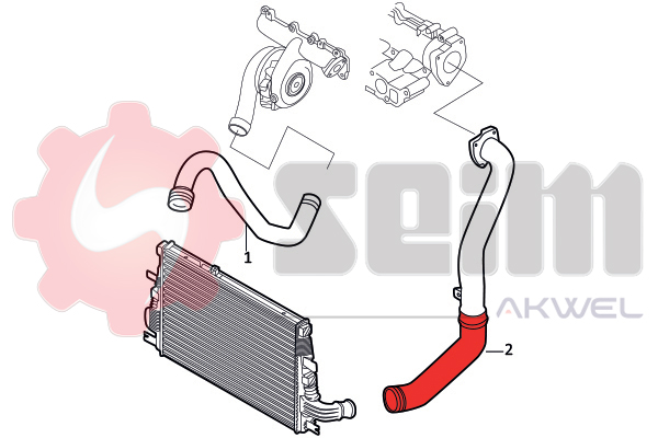 Durites turbo 982038